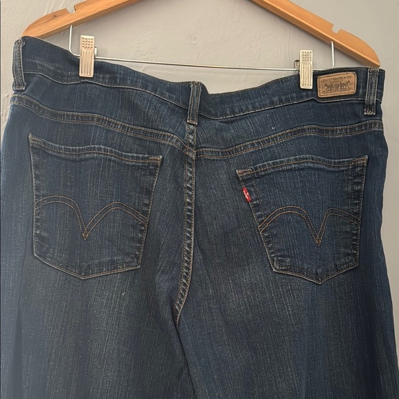 Levi's Blue Straight Leg Jeans Classic Style 512 #34 - Picture 7 of 10